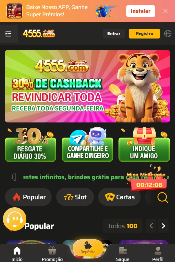 4555 Cassino Online Brasil 2025 – Ganhe Dinheiro Real com Pix, Bônus Altos e Jogos Online